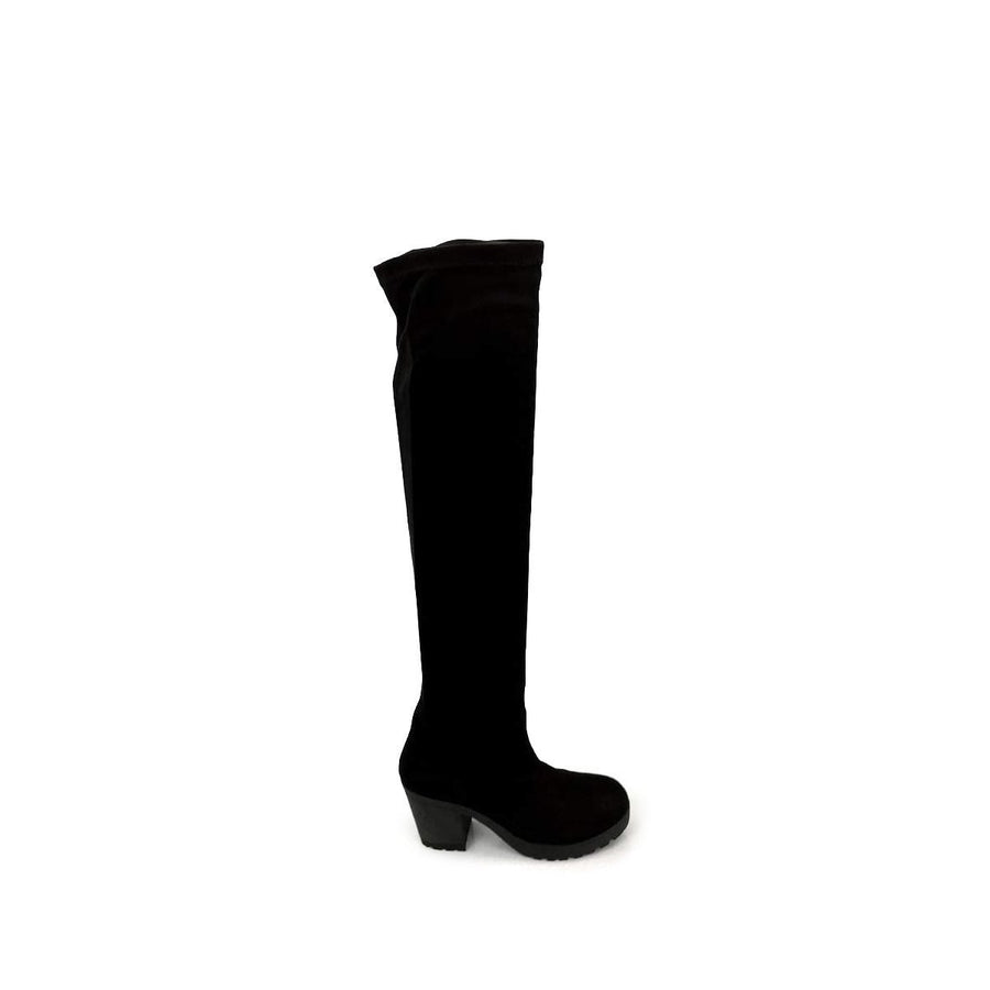 BLACK SUEDETTE