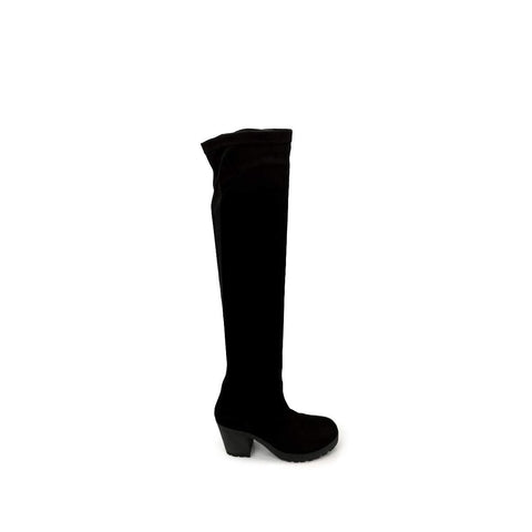BLACK SUEDETTE