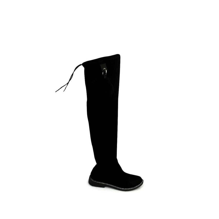 BLACK SUEDETTE