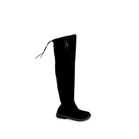 BLACK SUEDETTE