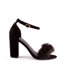 BLACK SUEDETTE