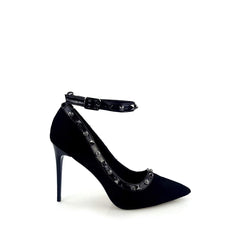 BLACK SUEDETTE