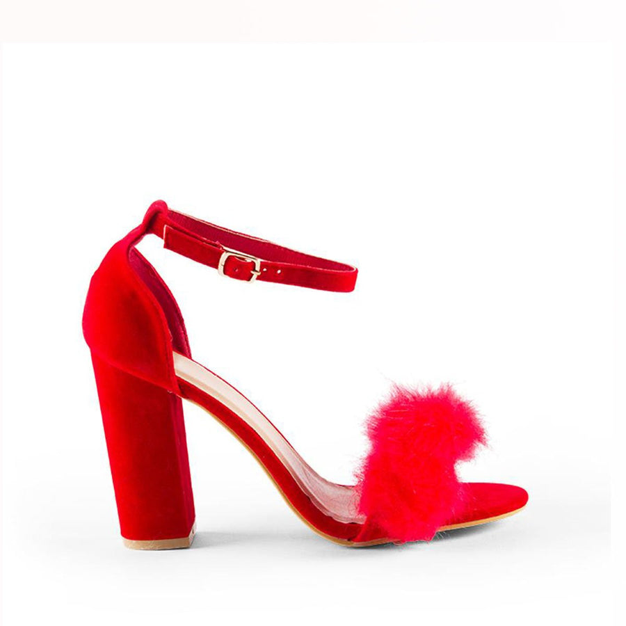 RED SUEDE