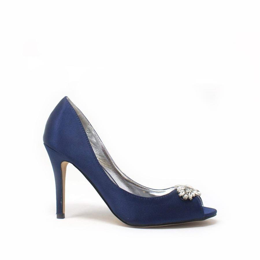 NAVY SATIN