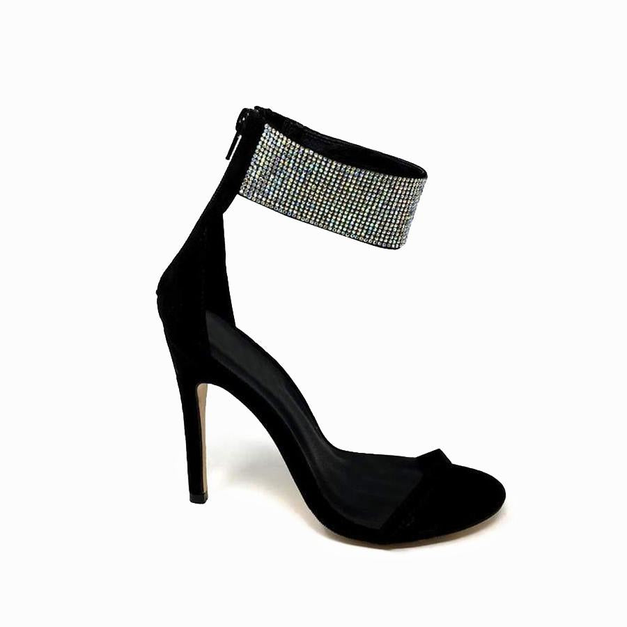 BLACK SUEDETTE