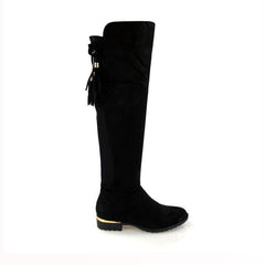 BLACK SUEDETTE