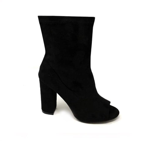 BLACK SUEDETTE