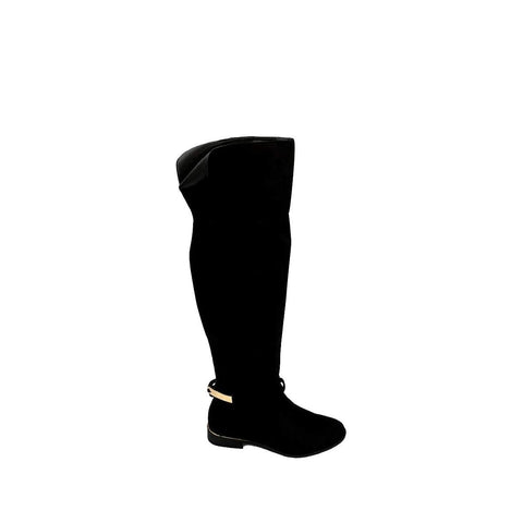 BLACK SUEDETTE
