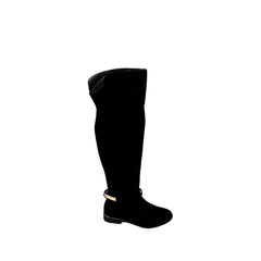 BLACK SUEDETTE