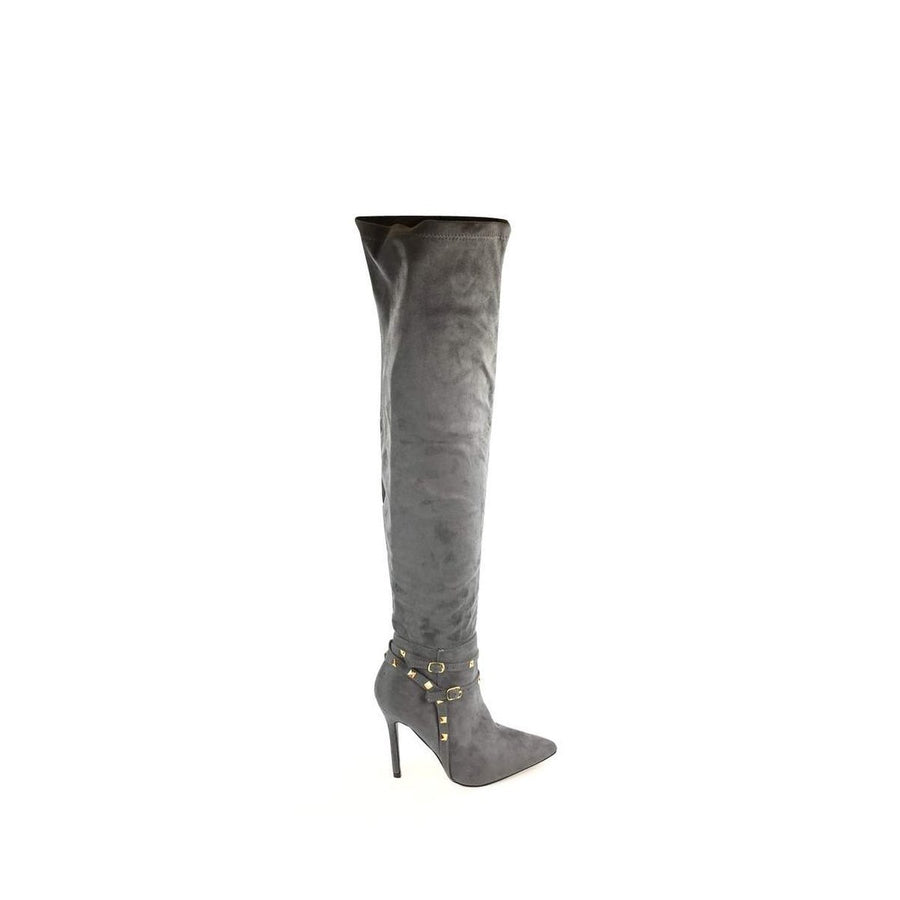 GREY SUEDETTE