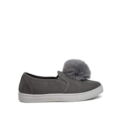 GREY SUEDETTE