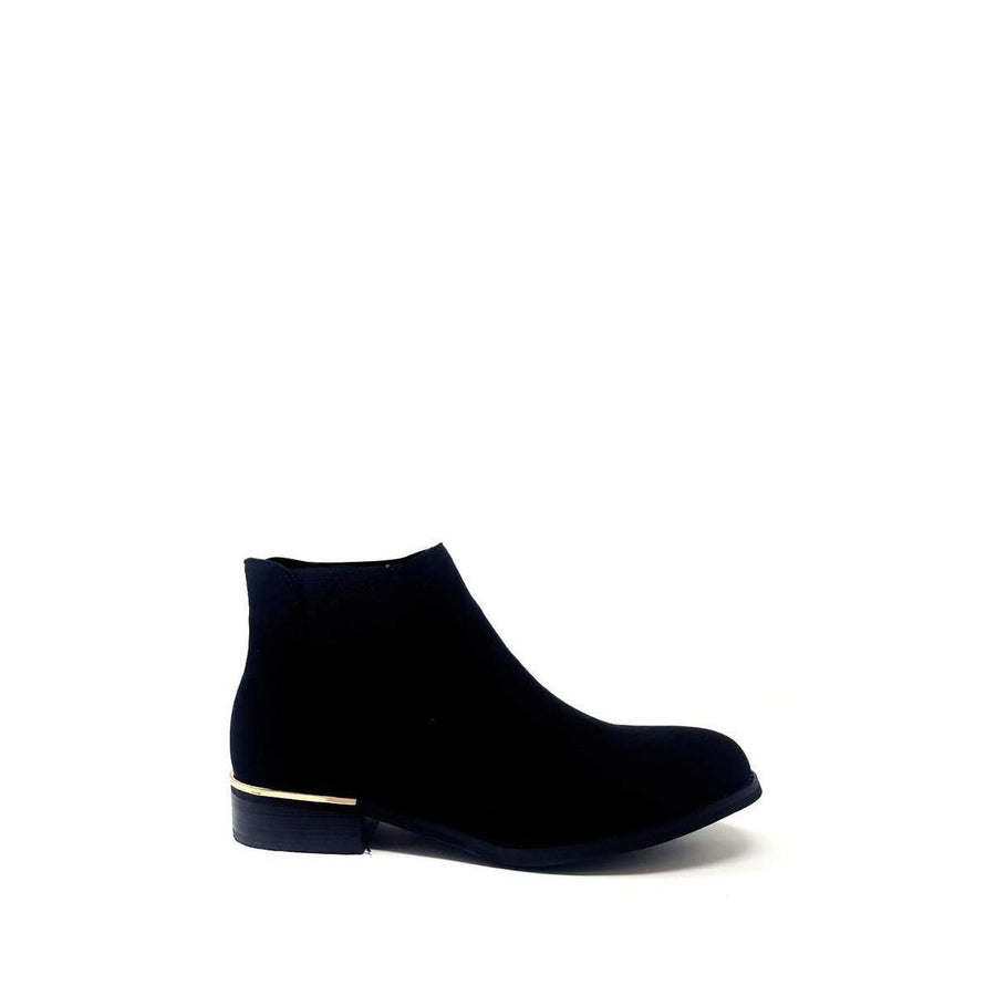 BLACK SUEDETTE