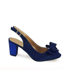 NAVY SATIN