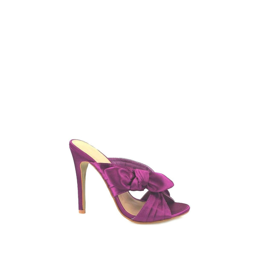 PURPLE SATIN