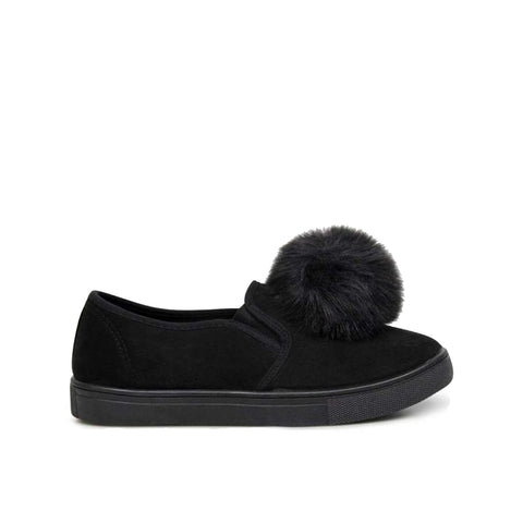 BLACK SUEDETTE
