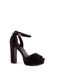 BLACK SUEDETTE
