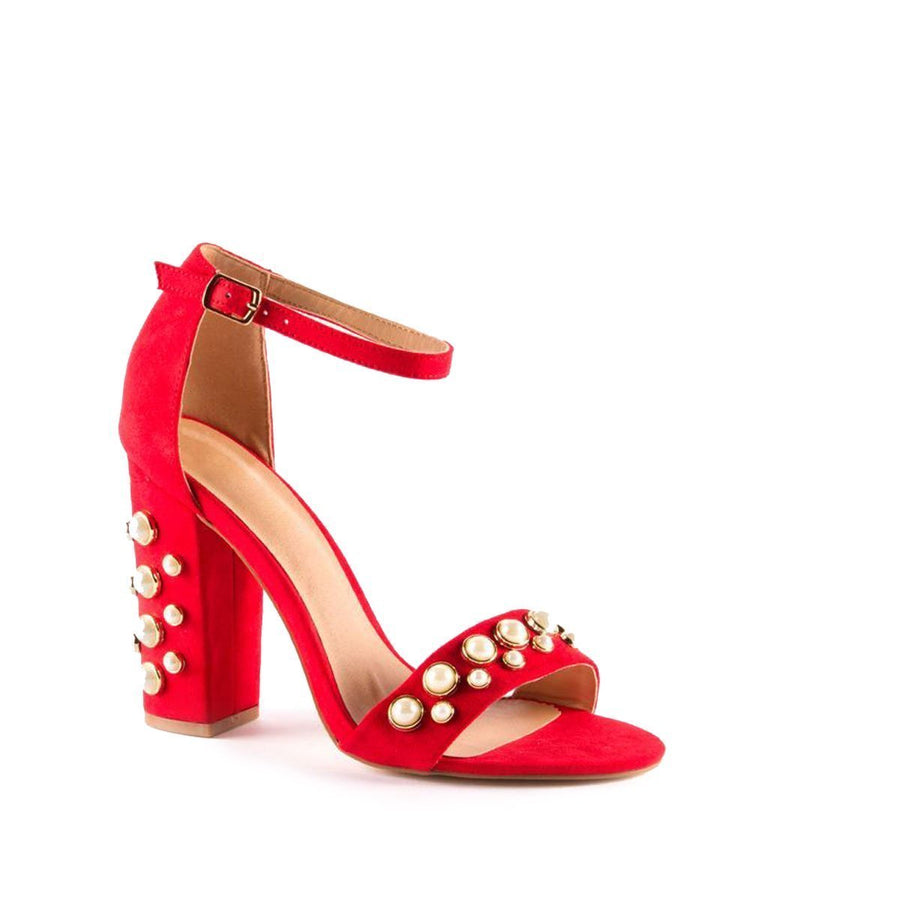 RED SUEDE