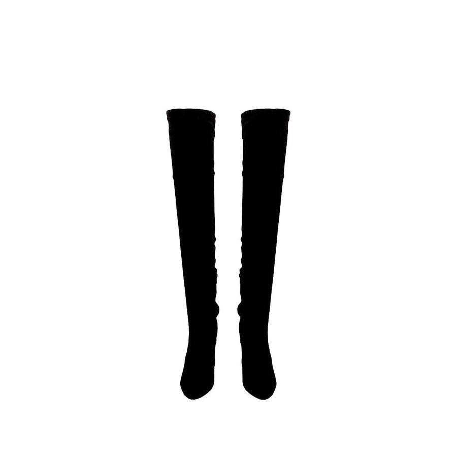 BLACK SUEDETTE