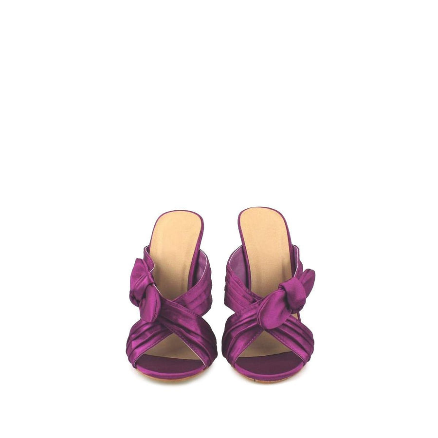 PURPLE SATIN