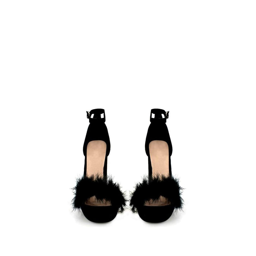 BLACK SUEDETTE