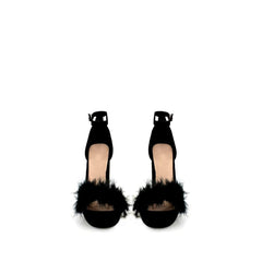 BLACK SUEDETTE