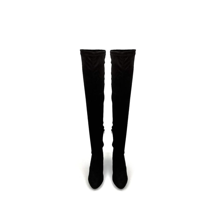BLACK SUEDETTE