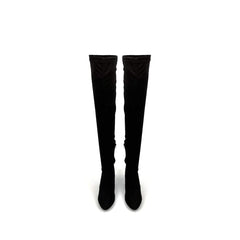 BLACK SUEDETTE