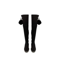 BLACK SUEDETTE