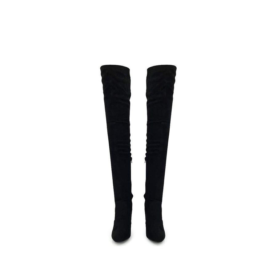 BLACK SUEDETTE