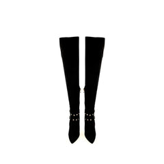 BLACK SUEDETTE