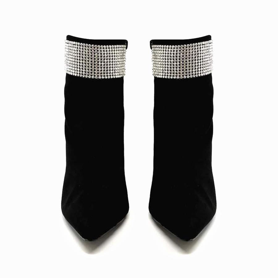 BLACK SUEDETTE