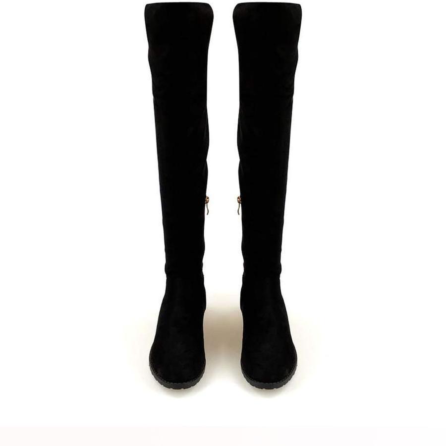 BLACK SUEDETTE