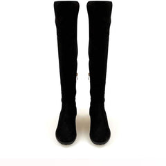 BLACK SUEDETTE