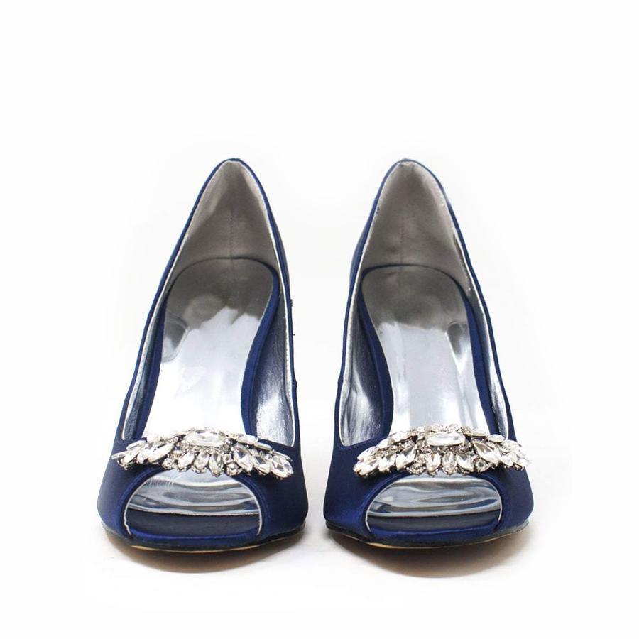 NAVY SATIN
