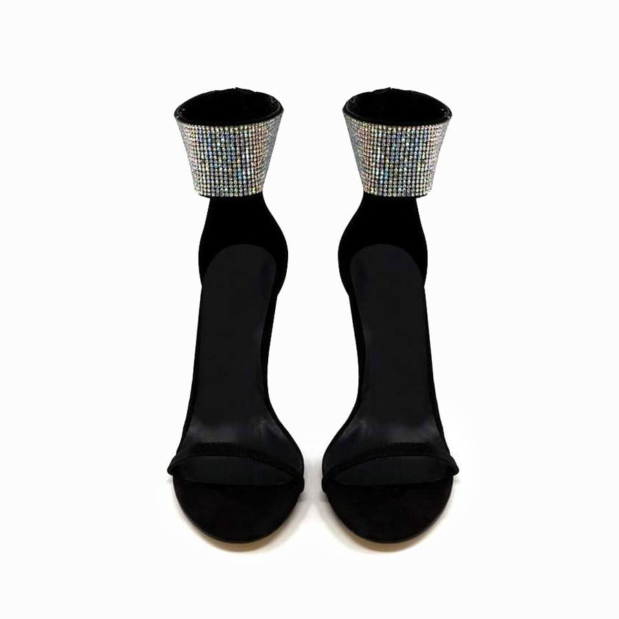 BLACK SUEDETTE