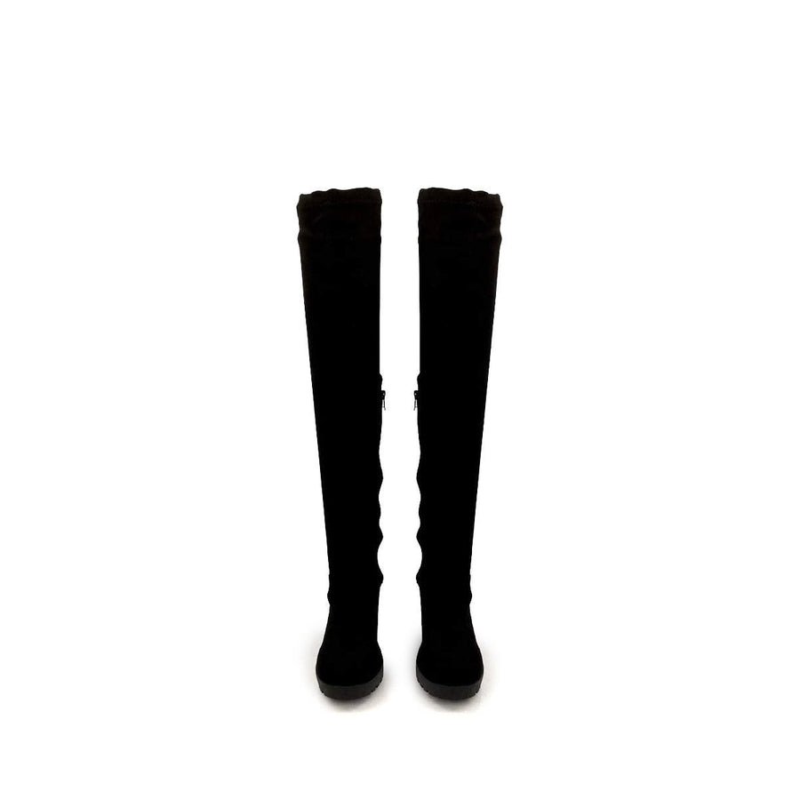 BLACK SUEDETTE