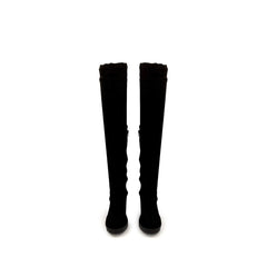 BLACK SUEDETTE