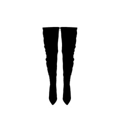 BLACK SUEDETTE