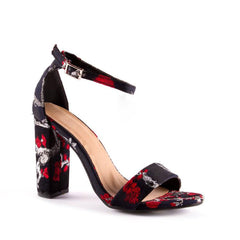 BLACK FLORAL