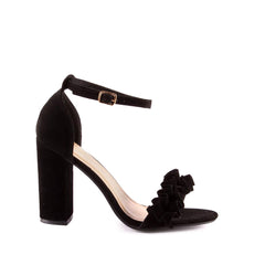 BLACK SUEDETTE