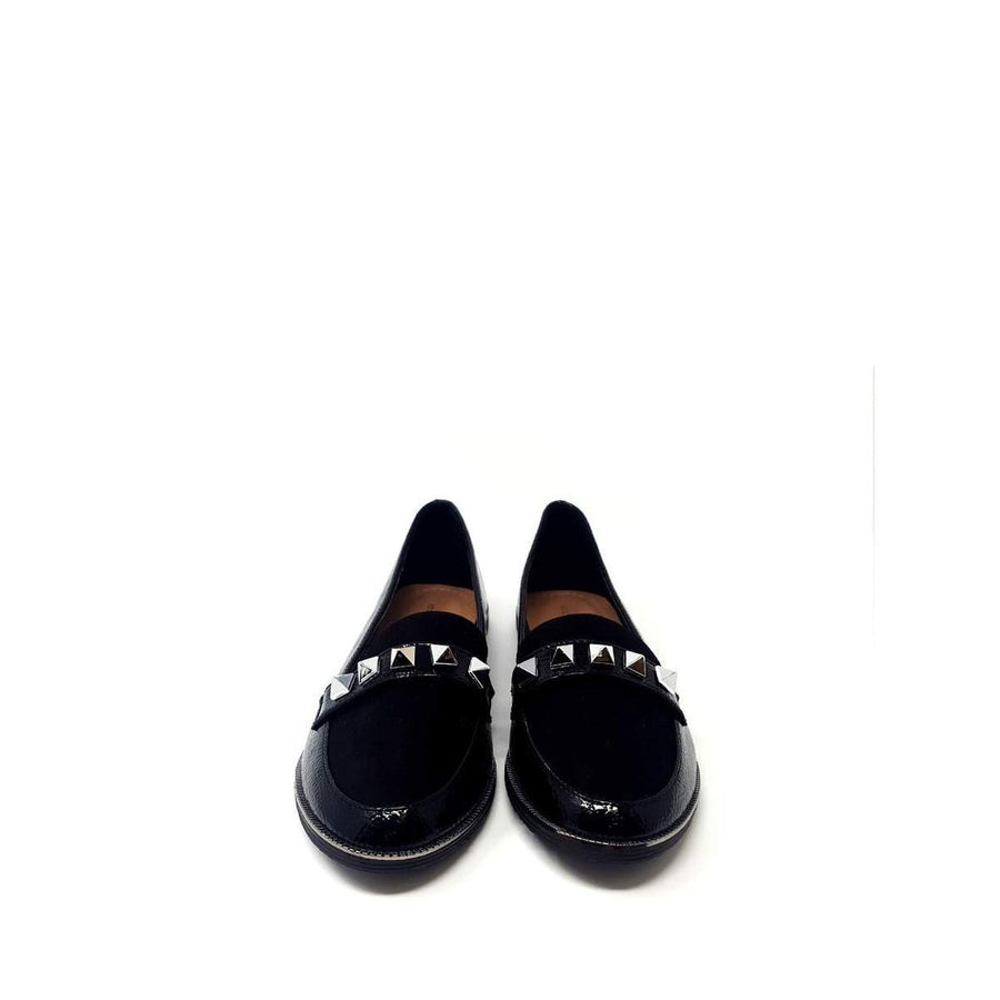 Latasha stitched bow tasselled loafer