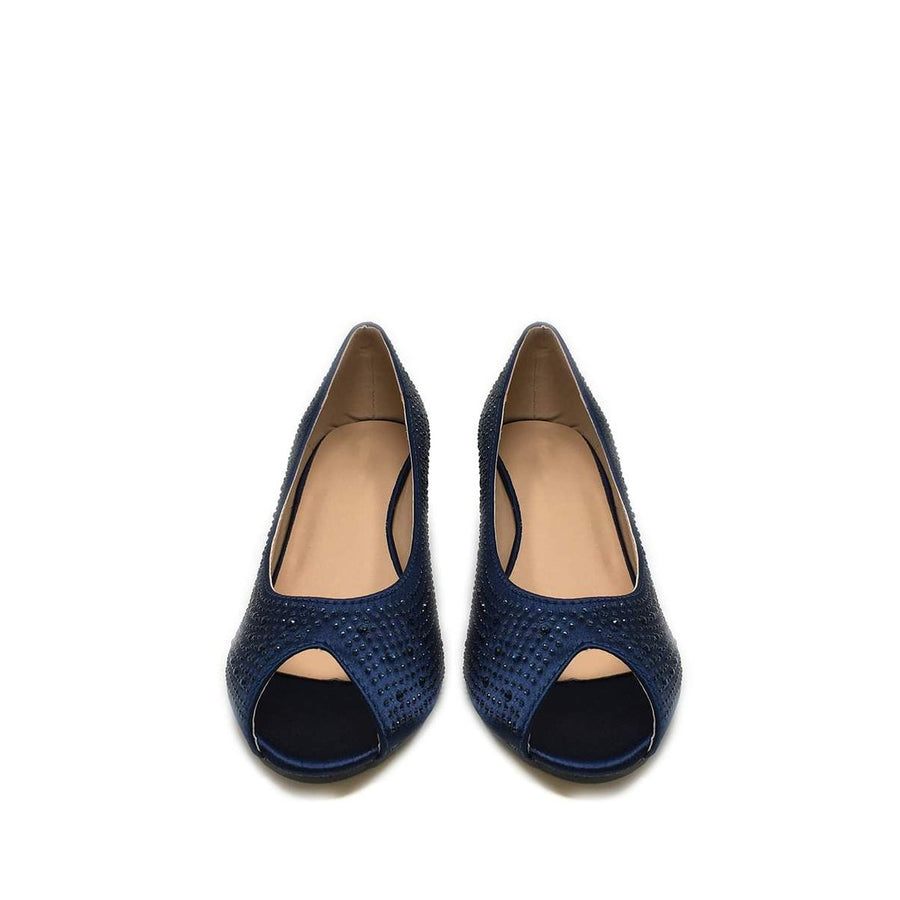 NAVY SATIN