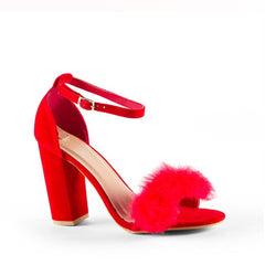 RED SUEDE