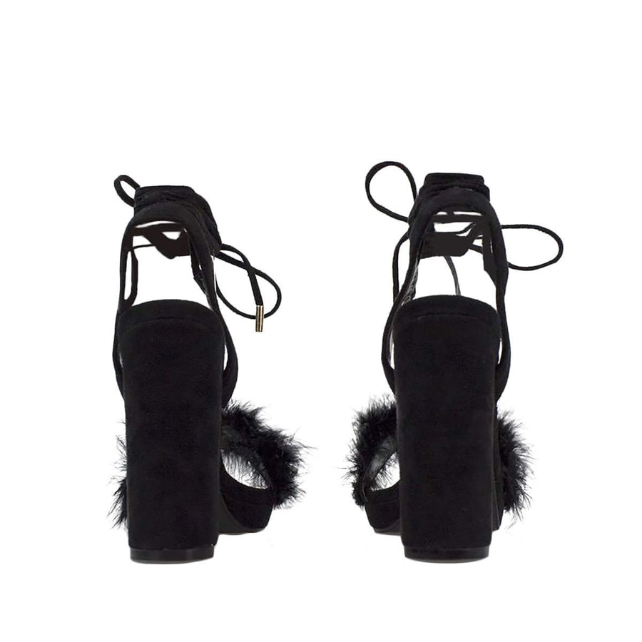 BLACK SUEDETTE