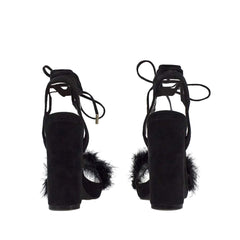 BLACK SUEDETTE