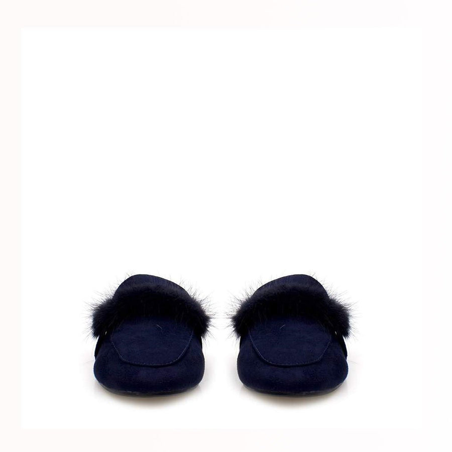 NAVY SUEDETTE