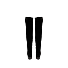 BLACK SUEDETTE