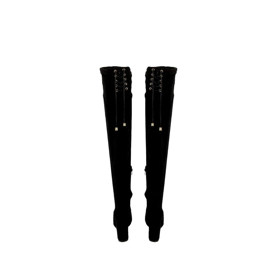 BLACK SUEDETTE