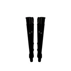 BLACK SUEDETTE