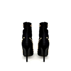 BLACK SUEDETTE